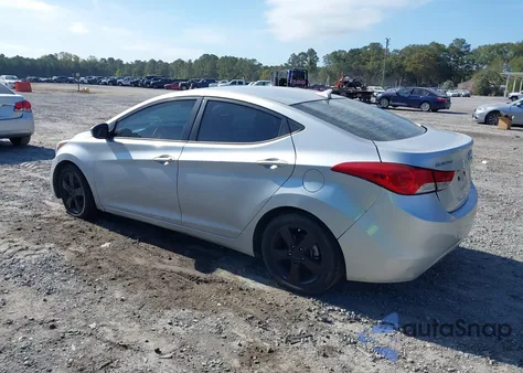 2013 Hyundai Elantra Gls z USA, uszkodzony, nr VIN 5NPDH4AE9DH264807